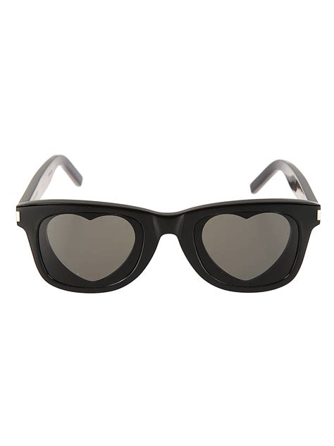 saint laurent sunglasses heart|saint laurent oversized sunglasses.